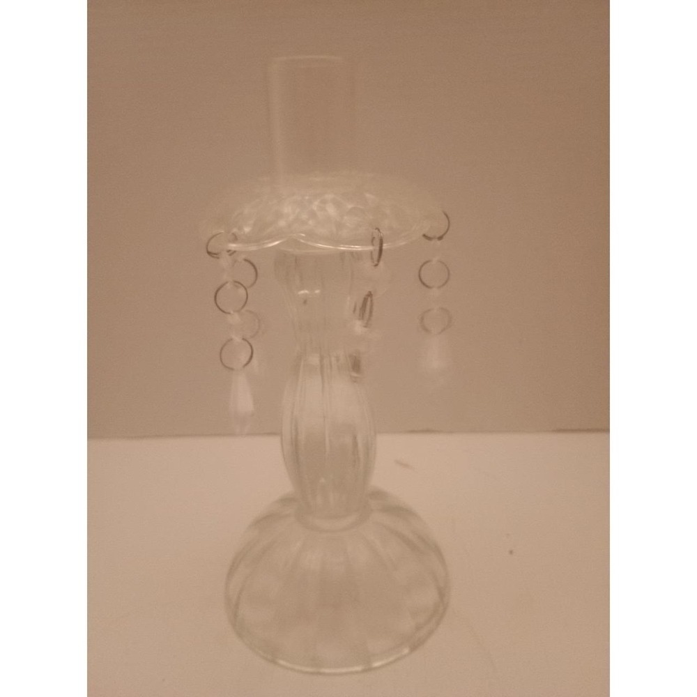 Clear Chandelier Candlestick For Tapered Candles